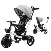 Tricycle Premier Âge "Capucine" - 5 en 1, sécurisé, confortable et évolutif