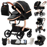Poussette Livia – Convertible 2-en-1 & Tout-Terrain Premium