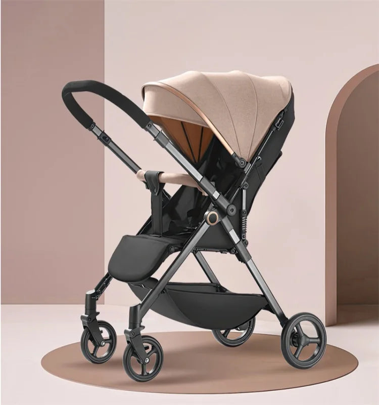 Poussette Ultra-Compacte Citadine Alice Modèle Kaki