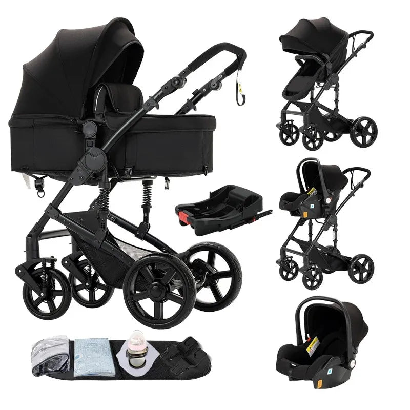 Poussette Convertible 2 en 1 Tout-Terrain "Julia"