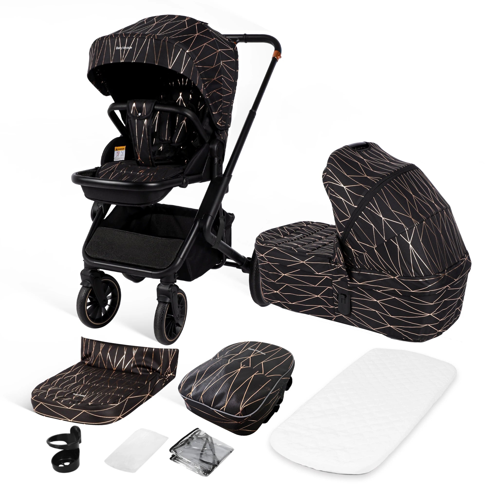 EMMA-MC Poussette Convertible Premium Tout-Terrain "Emma"