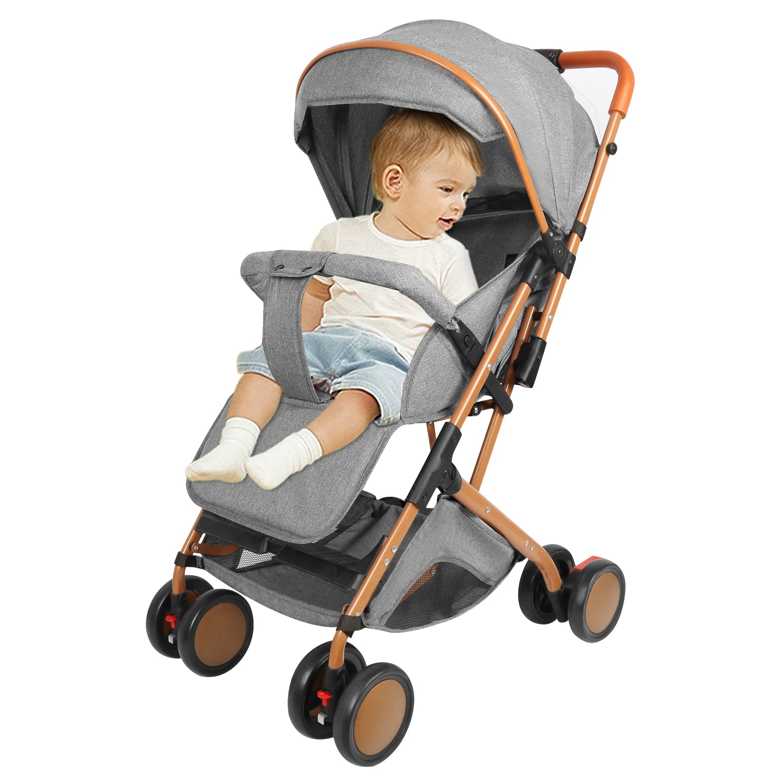 Poussette citadine Compacte Multi-Positions "Alba"