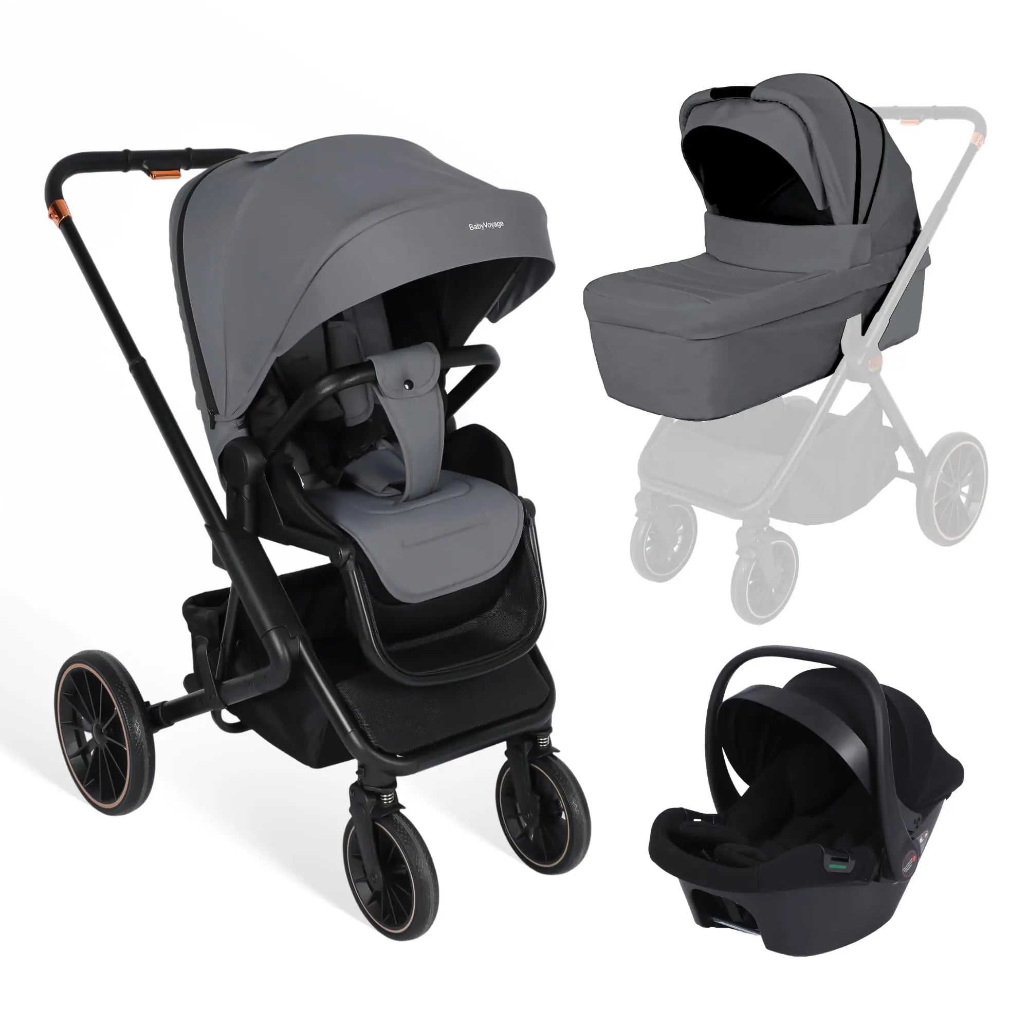 Poussette Convertible Haut de Gamme "Tommy"